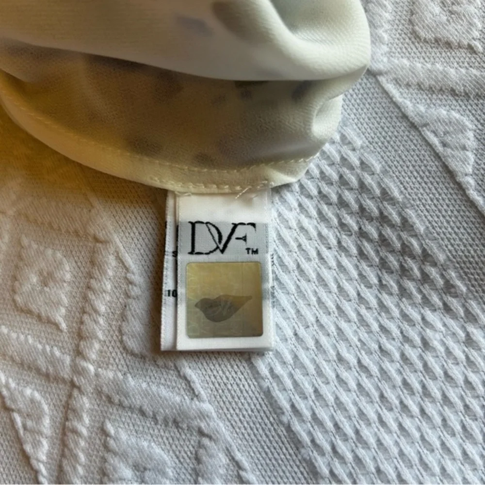 Diane Von Furstenberg Silk high/low Hem Dress Size 4‎ - Picture 5 of 7